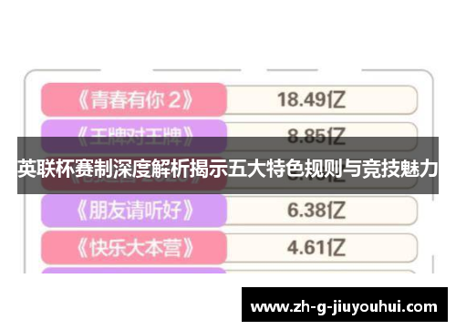 英联杯赛制深度解析揭示五大特色规则与竞技魅力