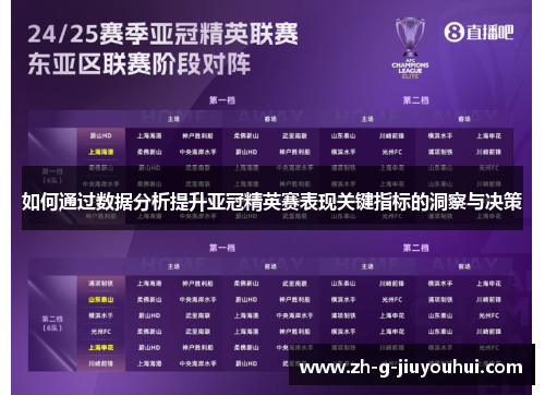 如何通过数据分析提升亚冠精英赛表现关键指标的洞察与决策
